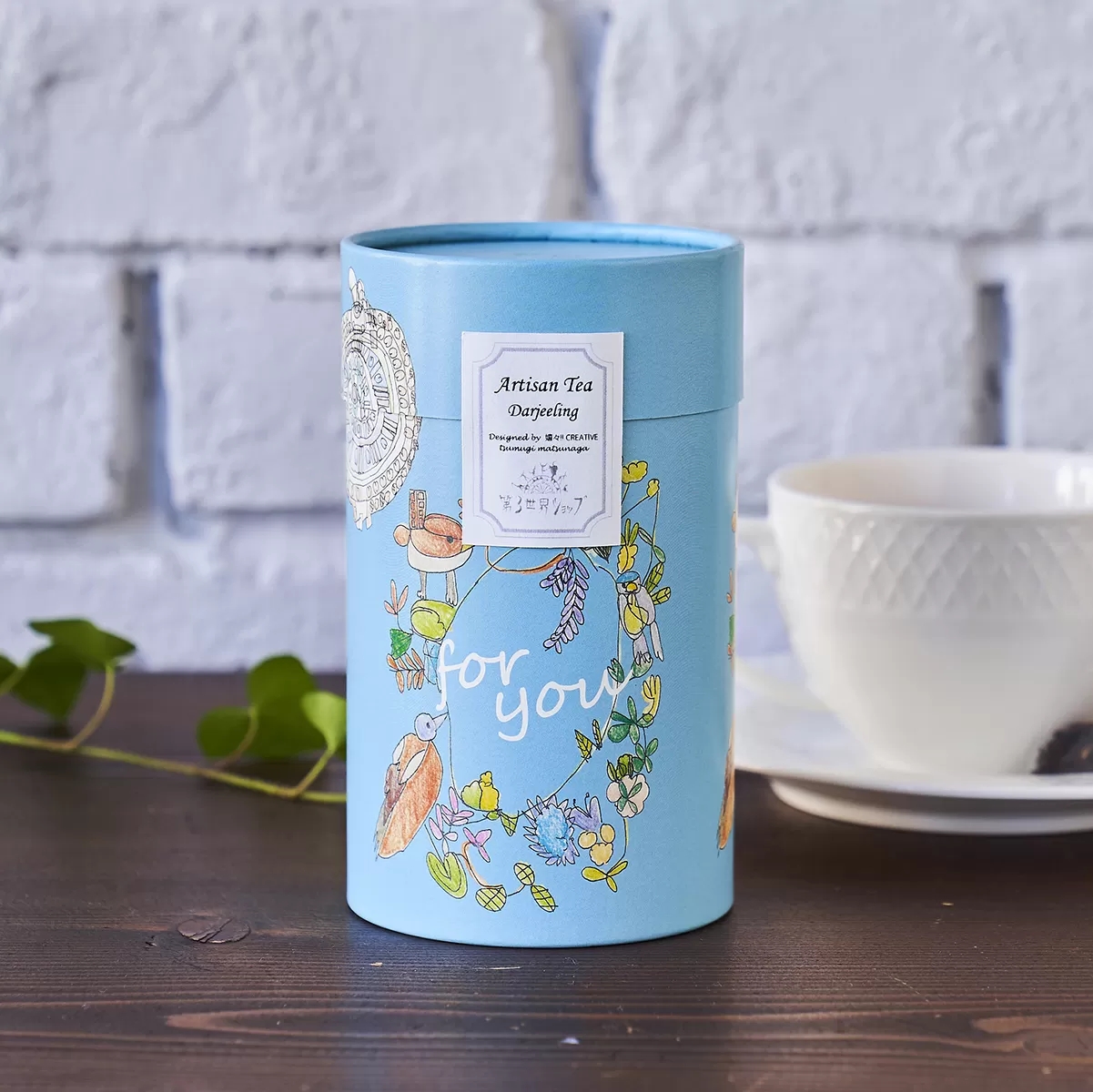 Artisan Tea　Darjeeling（とりたちのリース）　1.8g×6包