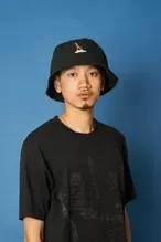 ティラノサウルス embroidery バケットハット
