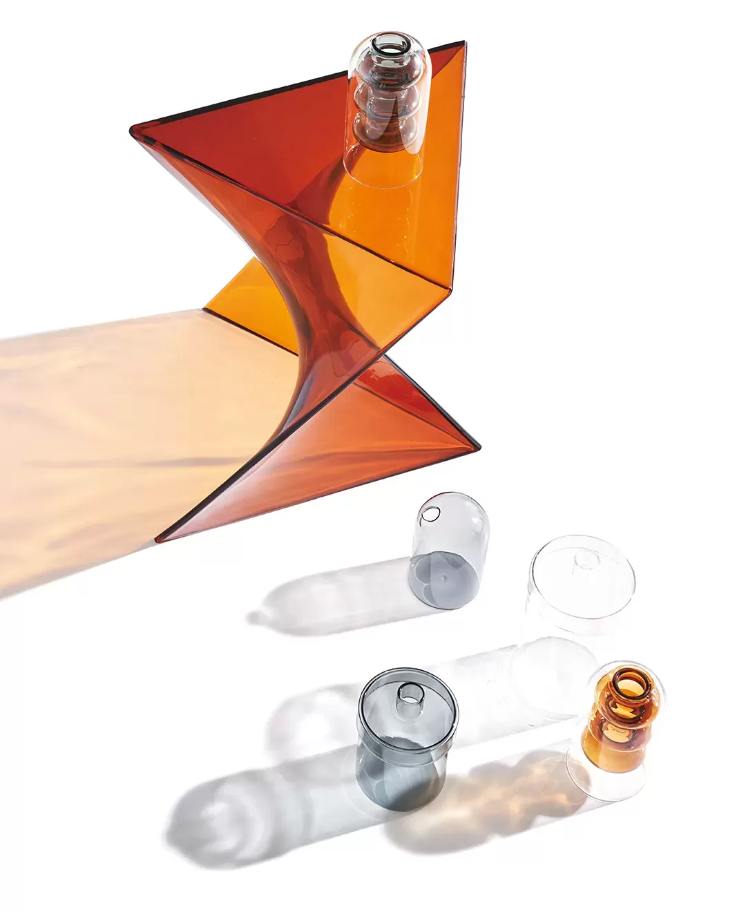 Glass vase　GRS-23CR/GY/OR