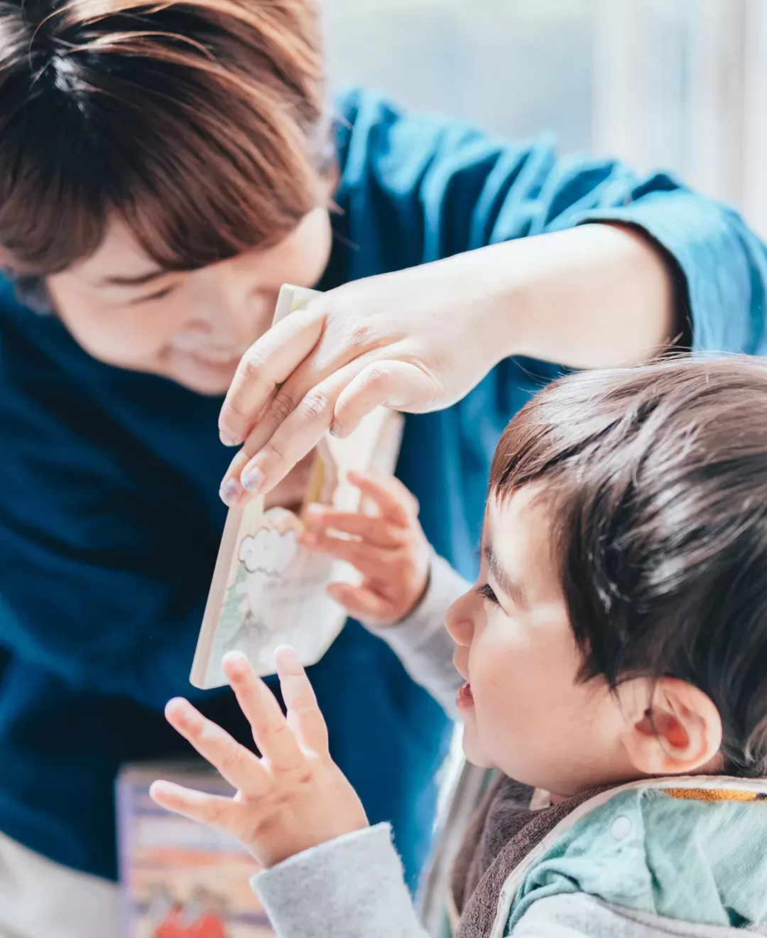 木のえほん６〜10巻セット（専用木箱付き）
