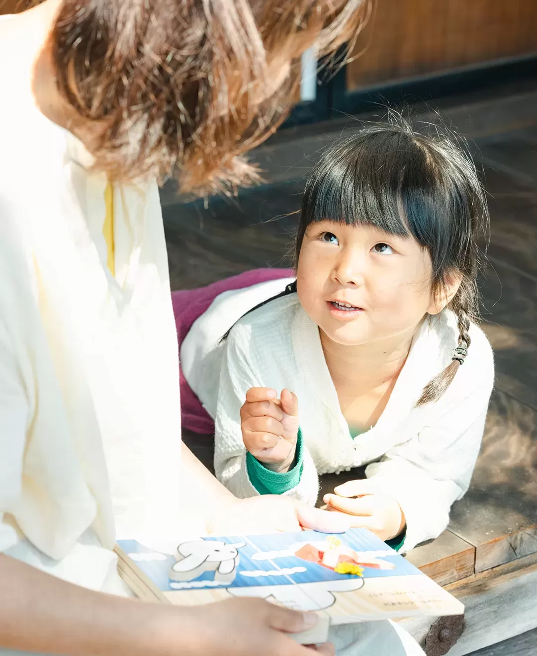木のえほん 3巻　しろうさぎ